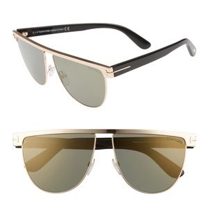 New Tom Ford Stephanie-02 Aviator Sunglasses